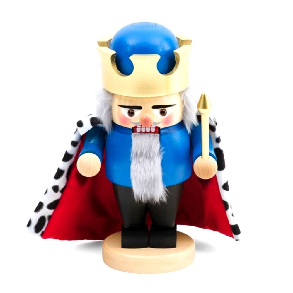 Steinbach Troll King Wooden Nutcracker 11" Hand Painted in Germany Authentic NEW